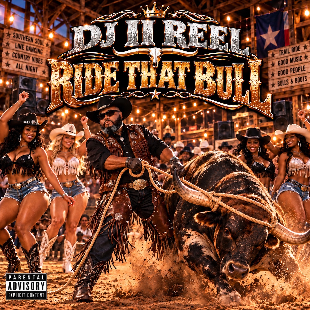 Official cover for Ride That Bull by DJ II ReeL